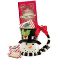 Cocoa and Chocolate in Snowman Mug